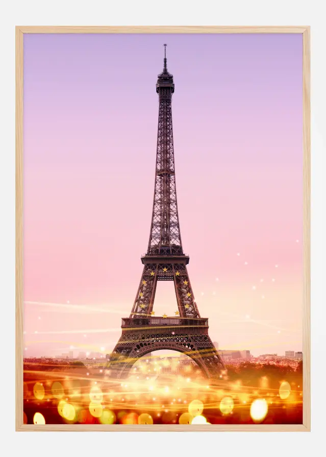 Bildverkstad La Tour Eiffel Poster