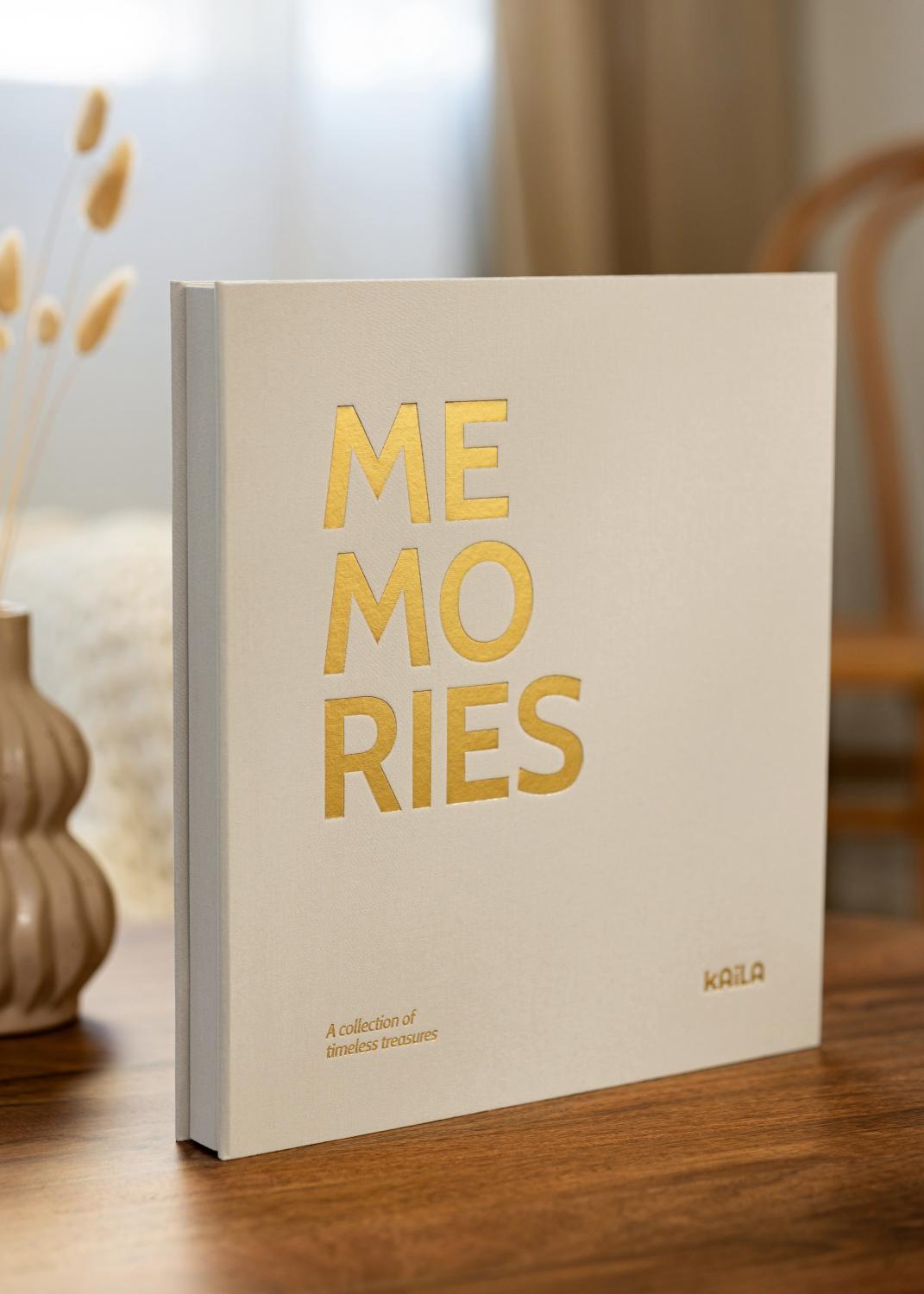 Product Image for KAILA Fotoalbum Memories Cream - 300 Bilder i 10x15 cm