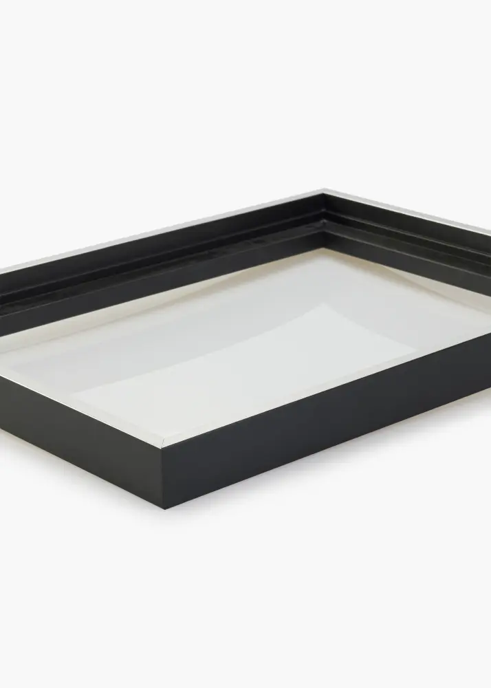 Mavanti Rahmen für Leinwand Reno Schwarz / Silber 40x80 cm