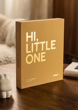 KAILA KAILA HI LITTLE ONE Manilla - Coffee Table Photo Album (60 Schwarze Seiten)