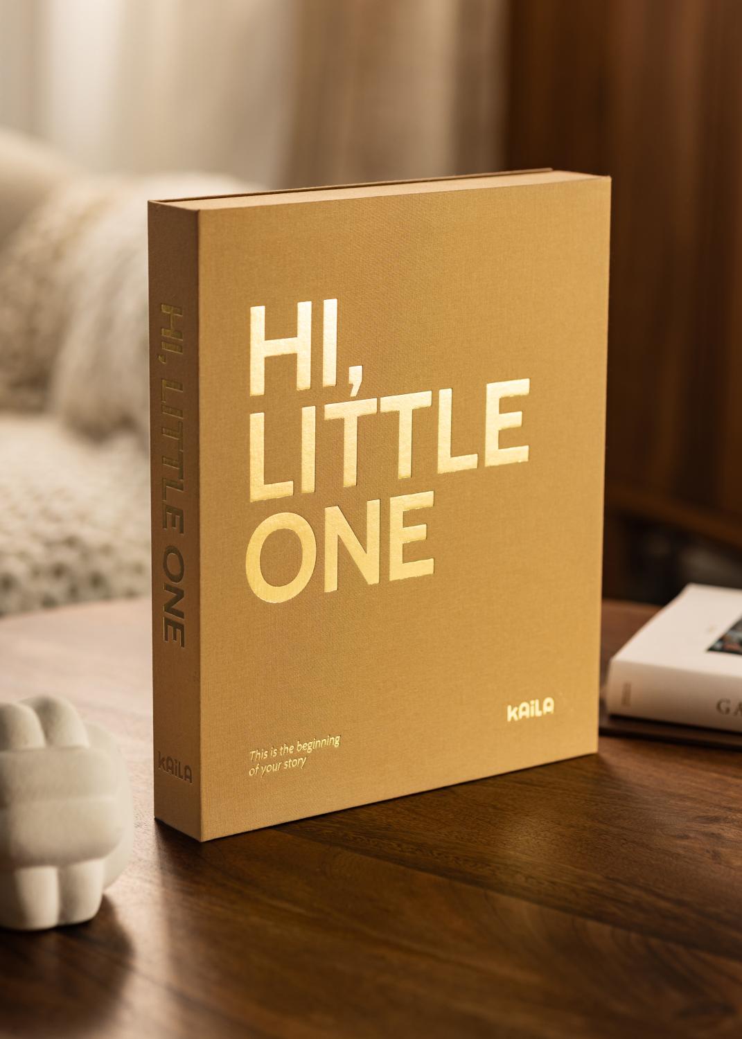 Product Image for KAILA HI LITTLE ONE Manilla - Coffee Table Photo Album (60 Schwarze Seiten)