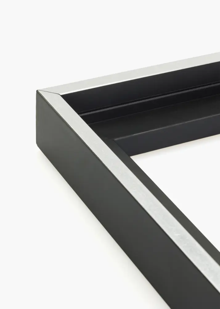 Mavanti Rahmen für Leinwand Reno Schwarz / Silber 40x80 cm