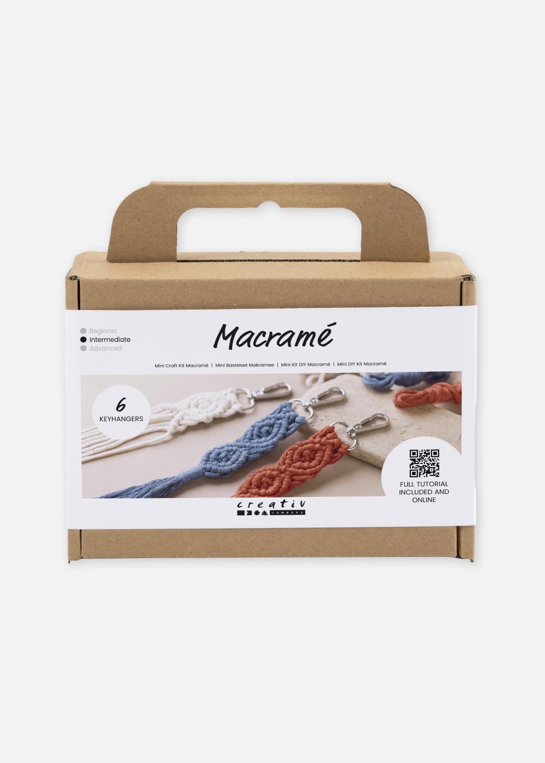Product Image for Mini DIY Kit Makramee Schlüsselringe