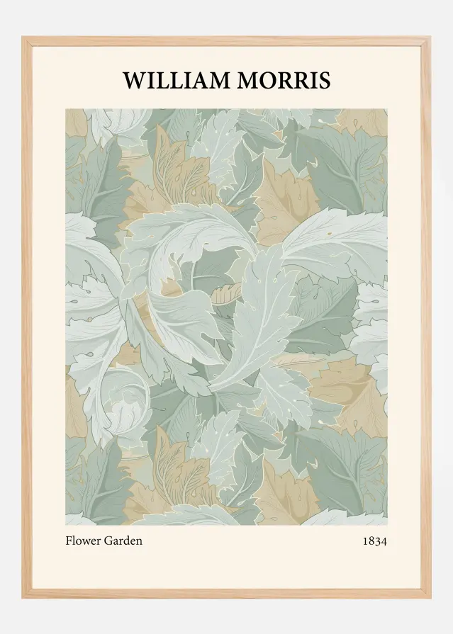 Bildverkstad William Morris - Flower Garden 4 Poster